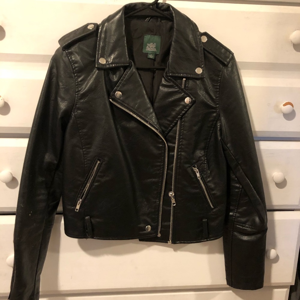 Wild Fable faux leather jacket